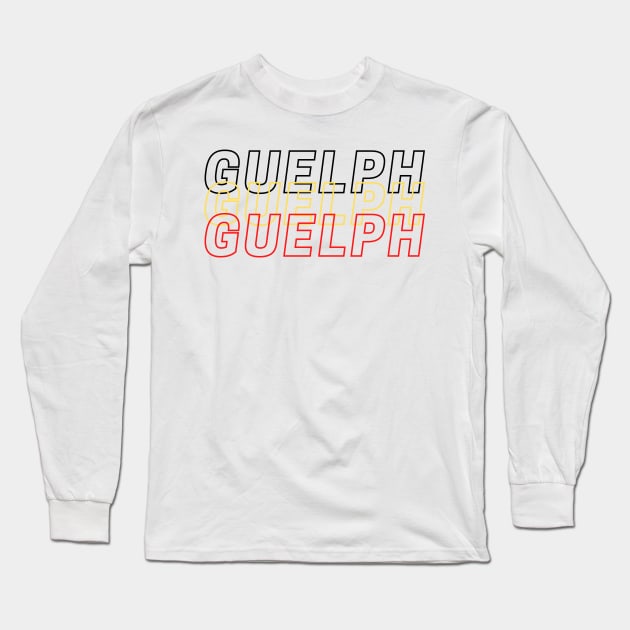 Guelph Long Sleeve T-Shirt by stickersbyjori